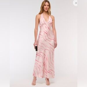 The A&F Julia Slip Halter Maxi Dress XS PETITE